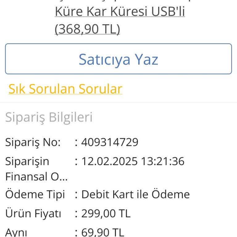 Eksik Teslimat Ve İletişim Sorunları İle Mağduriyet