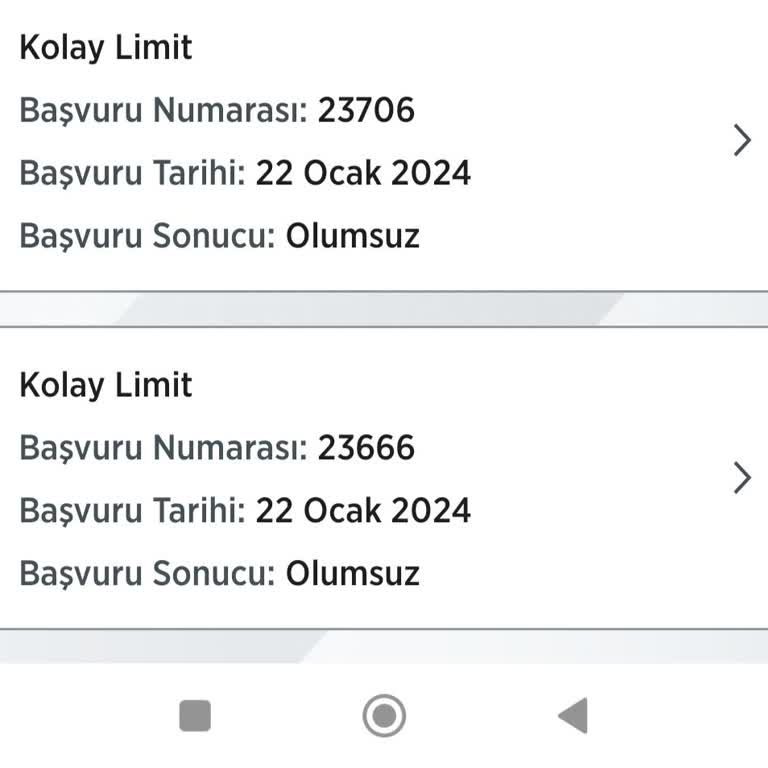 Kredi Başvurularının Silinmemesi Ve Çözüm Bulunamaması