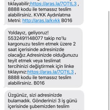 Kargo Teslimatında Büyük Hayal Kırıklığı