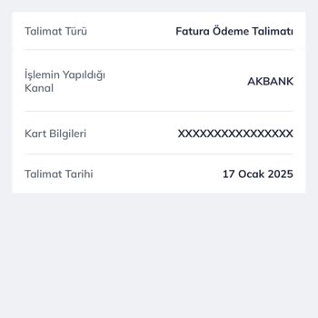 Otomatik Ödeme Talimatı İptali İçin Çıkmaz