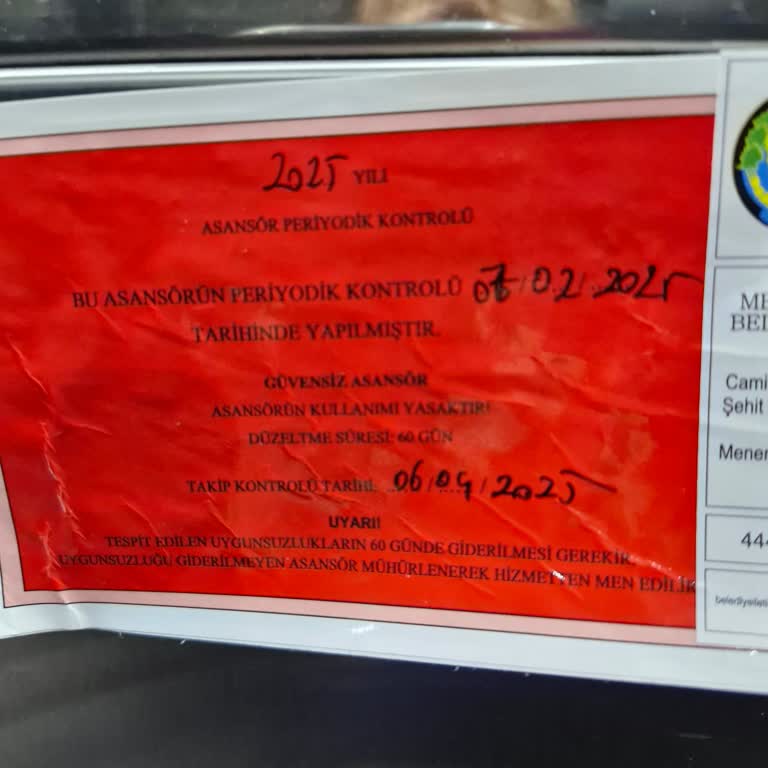 Güvenlik Tehdidi: Bakımı Yapılmayan Asansör Tehlike Saçıyor