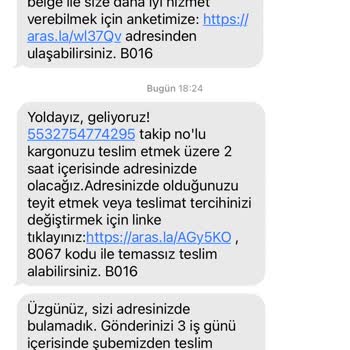 Evdeyken Teslim Edilmeyen Kargo Sorunu