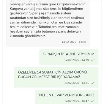 Çiçek Sepeti'nde Teslimat Sorunu Ve Müşteri Hizmetleri Hayal Kırıklığı