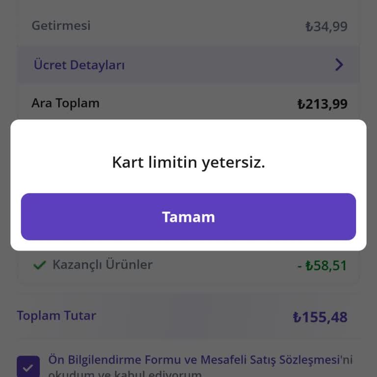 Ziraat Bank Kartı İle Online Alışveriş Sorunu