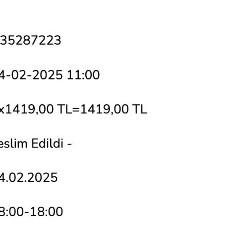 14 Şubat Çiçek Siparişim Teslim Edilmedi