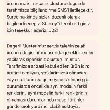 Stanley Termosumun Değişim Sürecinde Yaşadığım İletişim Sorunları