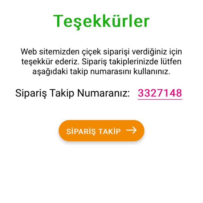 Çiçek Siparişi Teslim Edilmedi Ve Müşteri Hizmetlerine Ulaşılamıyor
