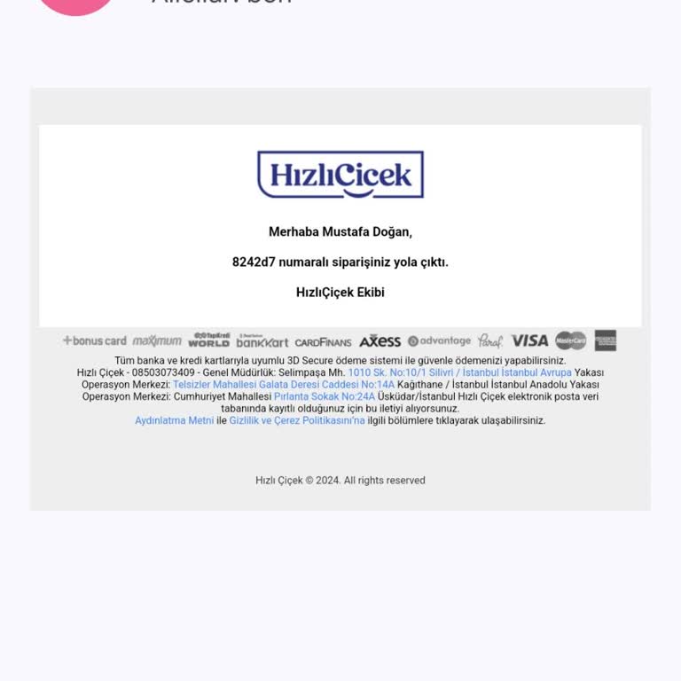 Özel Günümde Hayal Kırıklığı: Zamanında Teslim Edilmeyen Sipariş