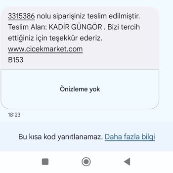 Çiçek Siparişi Teslim Edilmedi, Sürpriz Mahvoldu