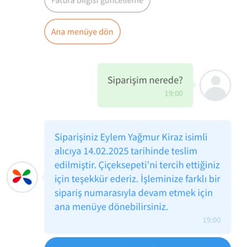 Çiçek Teslimatında Büyük Hüsran: Ne Çiçek Var Ne Cevap!
