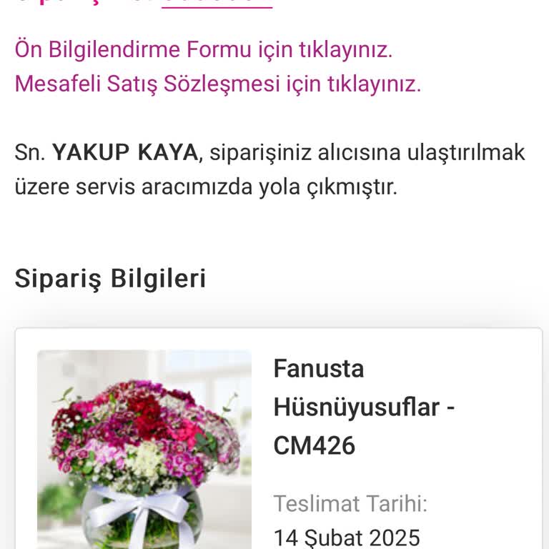 Geç Teslimat Ve Şüpheli Durum