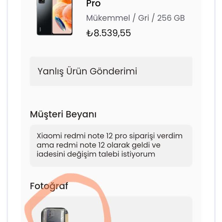 Yanlış Ürün Ve İade Sorunu