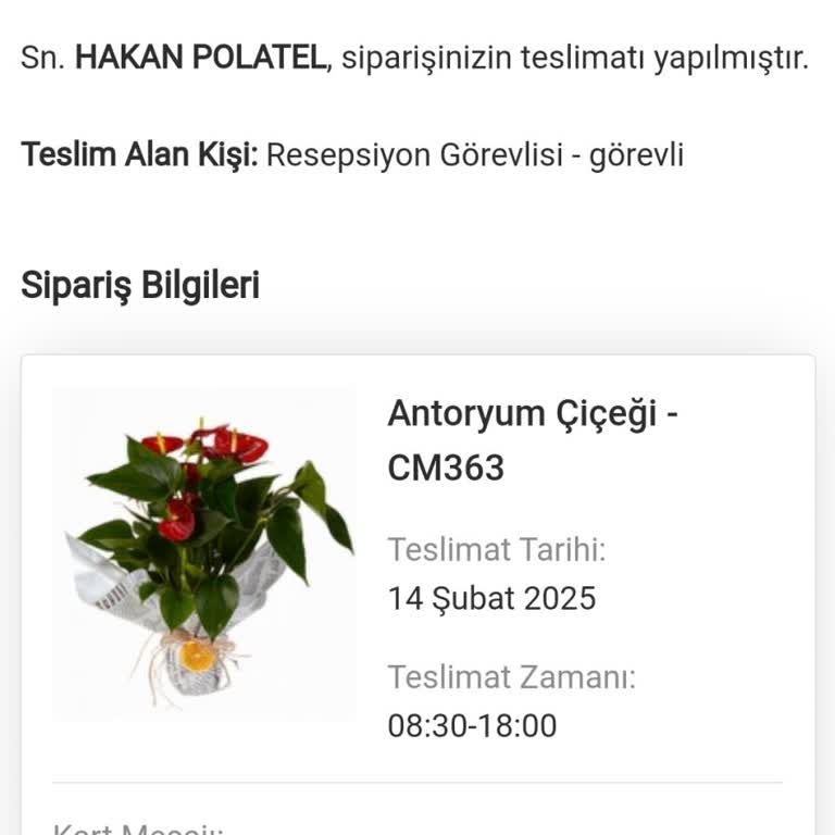 Geç Teslimat Ve İletişim Sorunları
