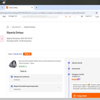 Hepsiburada'dan Alınan Ürün İade Edildi, Para İadesi Yapılmadı