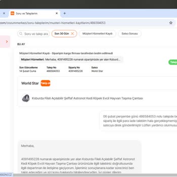 Hepsiburada'dan Alınan Ürün İade Edildi, Para İadesi Yapılmadı