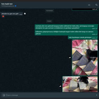 Fotoğraf Baskı Siparişimde Büyük Hayal Kırıklığı