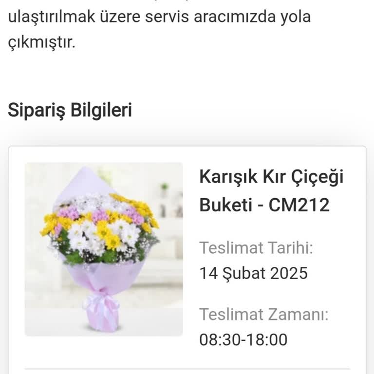 Sevgililer Günü Çiçek Siparişi Teslim Sorunu Ve Müşteri Hizmetleri İlgisizliği