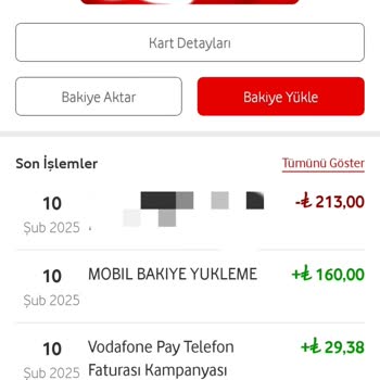 Vodafone Cashback İadesinde Sorun