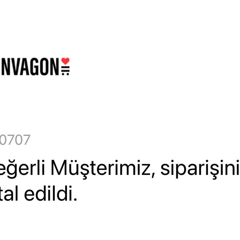 Ürün Teslim Edilmedi, Para İadesi Bekleniyor!