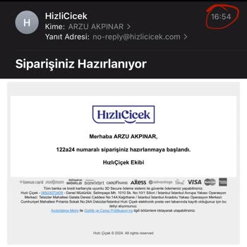 Çiçek Siparişim Teslim Edilmedi Ve İletişim Kurulamıyor