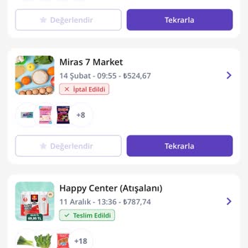 Getir Çarşı Siparişlerinde Yanıltıcı Ürünler Ve İade Sorunu