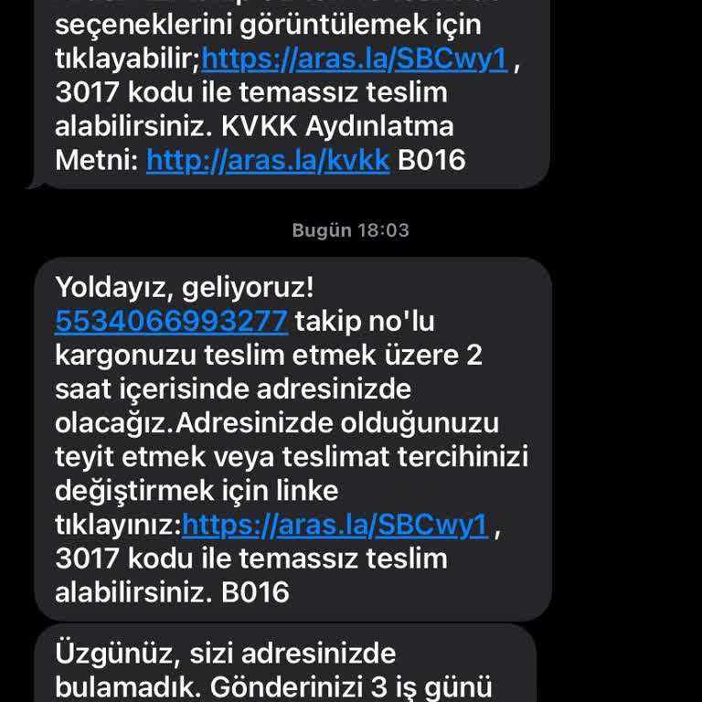 Kargo Firmasının Teslimat Sorunu Yüzünden Yaşanan Mağduriyet