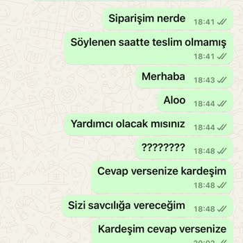 Zamanında Teslim Edilmeyen Çiçek Siparişi
