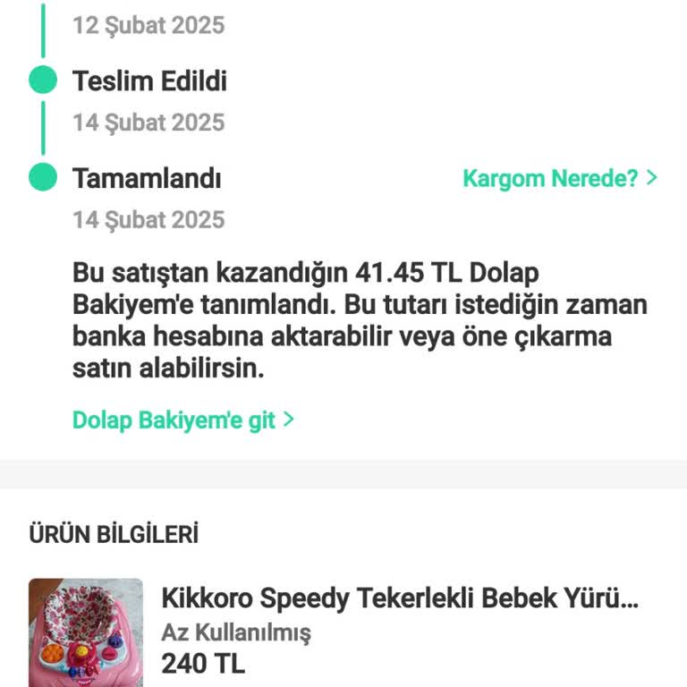 Dolap Uygulamasında Yanlış Kazanç Hesaplaması