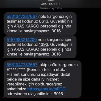 Aras Kargo'nun Yanlış Teslimat Ve Eksik Paket Sorunu