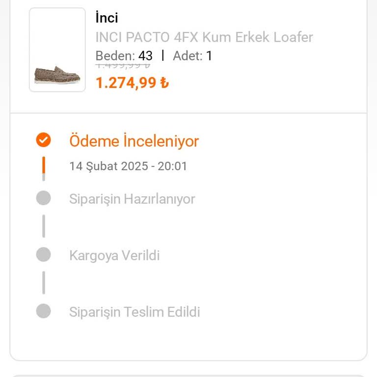 Ödeme Sorunu Ve Sipariş Gecikmesi