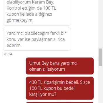 Bozuk Sipariş Ve Yetersiz İade Politikası