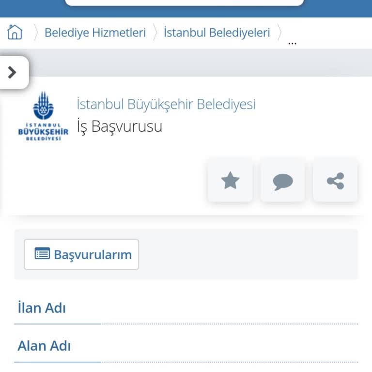 İBB İş İlanlarına Başvuru Sorunu