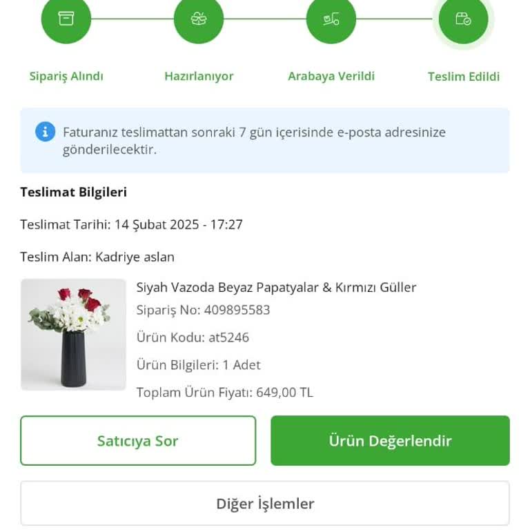 Çiçek Sepeti'nde Teslimat Sorunu Ve İletişim Eksikliği
