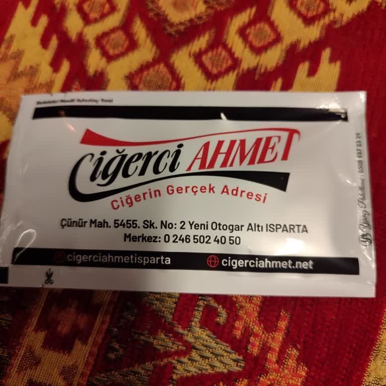 Ciğerci Ahmet Rezervasyon Sorunu Ve Kötü Hizmet Deneyimi!