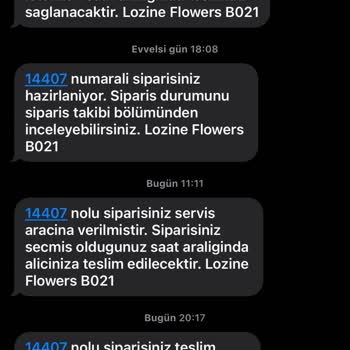Çiçek Siparişi Teslimat Sorunu Ve Yanıltıcı Bilgilendirme