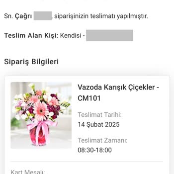 Çiçek Market'te Teslimat Sorunu Ve Müşteri Hizmetlerine Ulaşamama