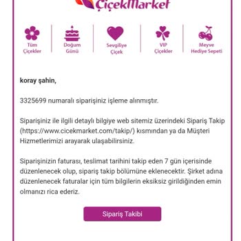 Çiçek Teslimatında İletişim Sorunu