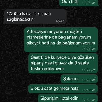 Sevgililer Günü Siparişi: Geç Teslimat Ve Kalitesiz Ürün
