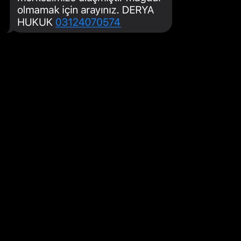 Yanıltıcı Hukuki Mesajla Karşı Karşıya