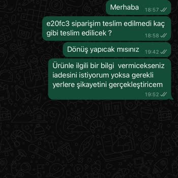 Özel Günde Teslim Edilmeyen Çiçek Ve İletişimsizlik