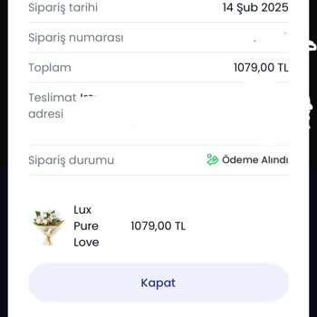 Sipariş Teslimatı Ve Solmuş Çiçekler