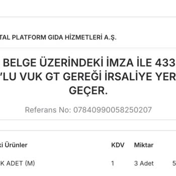 Migros Sanal Market'te Yanlış Ücretlendirme