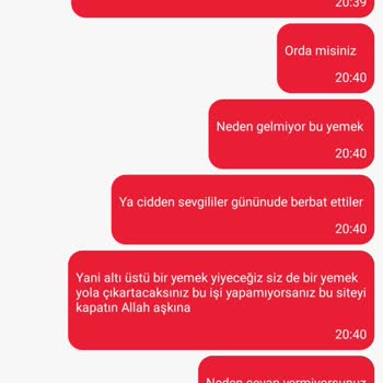 Sipariş Gecikmesi Ve Soğuk Teslimat Sorunu