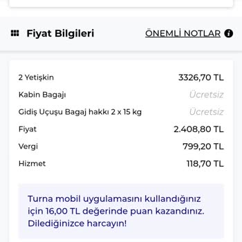 Turna.com'da İptal Ve İade Sorunu