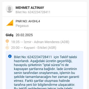 Turna.com'da İptal Ve İade Sorunu