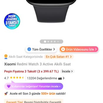 Yanıltıcı Garanti Bilgisi Ve İade Sorunu