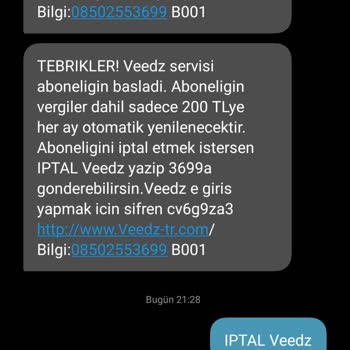 Onaysız Başlatılan Abonelik Ve İade Talebi
