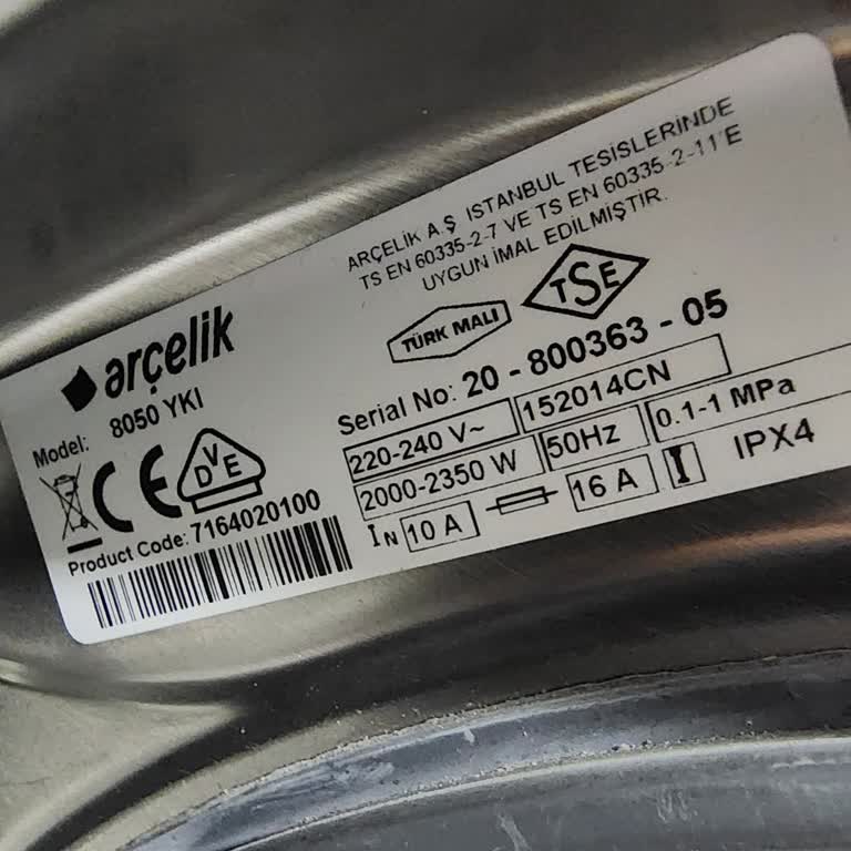 Arçelik Kurutmalı Çamaşır Makinesi Sürekli Arıza Yapıyor