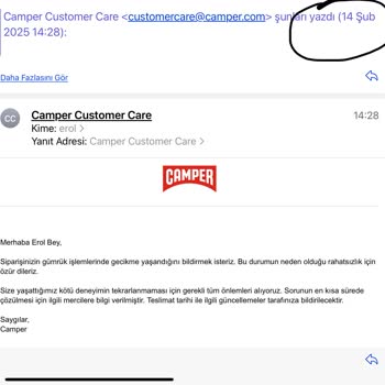 Ayakkabı Siparişinde Teslimat Sorunu Ve Yanıltıcı Bilgi