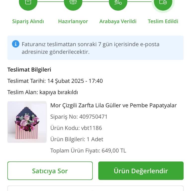 Sevgililer Günü Çiçeği Kapıda Yok